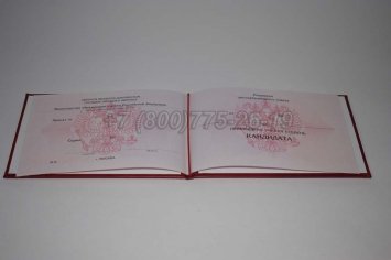 Диплом Кандидата Наук 2015г в Тюмени