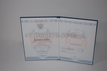 Диплом Техникума 2025г ГОЗНАК в Тюмени