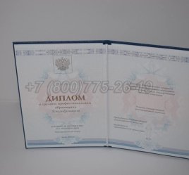 Диплом Техникума 2023г ГОЗНАК в Тюмени