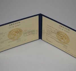 Диплом Техникума Киргизской ССР в Тюмени