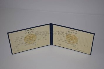 Диплом Техникума Таджикской ССР в Тюмени