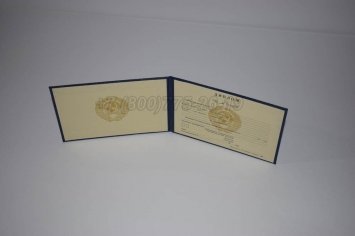 Диплом Техникума Советского Союза 1995г в Тюмени